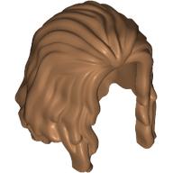 Lego Hair Long Parted in Front / Medium Nougat