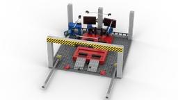 Speed Champion Garage & Car Park - Workshop with dyno bench
