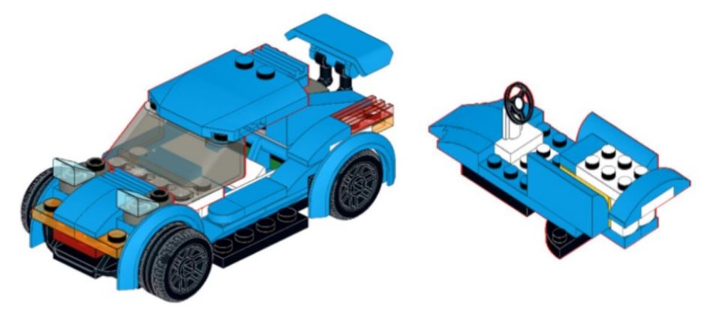 Lego 60285_SCORE BAJA BUG WITH JET BOAT