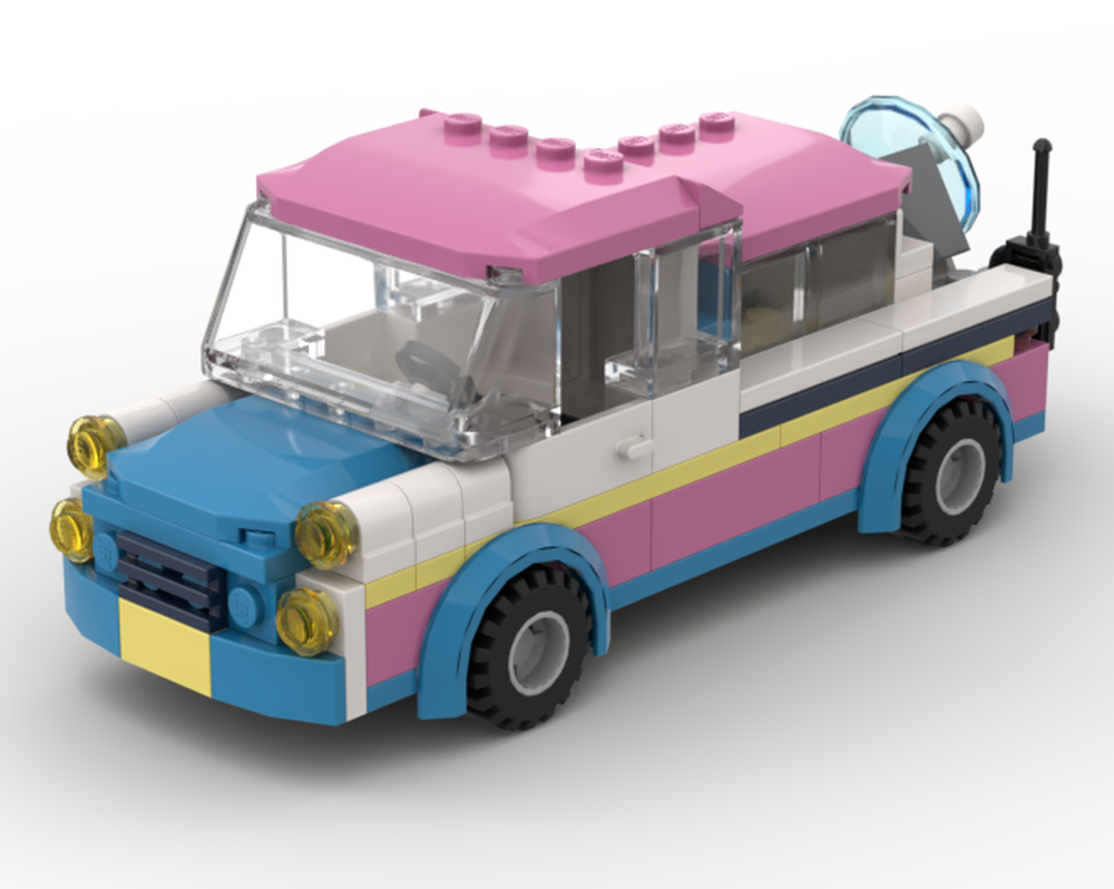 Lego 41333 alternate-Pickup with carrying cage