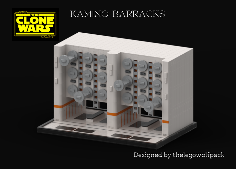 Lego Kamino barracks