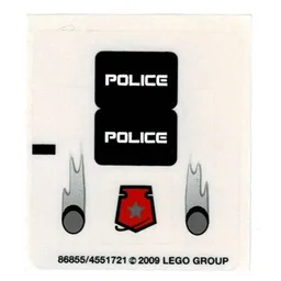 Sticker Sheet for Set 5969-1 / [No Color/Any Color]