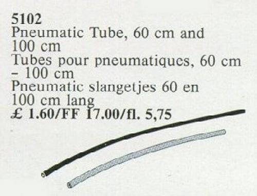 Lego Pneumatic Tube, 60 cm and 100 cm