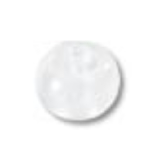 Lego Pen Bead, Round Orb / Trans-Clear