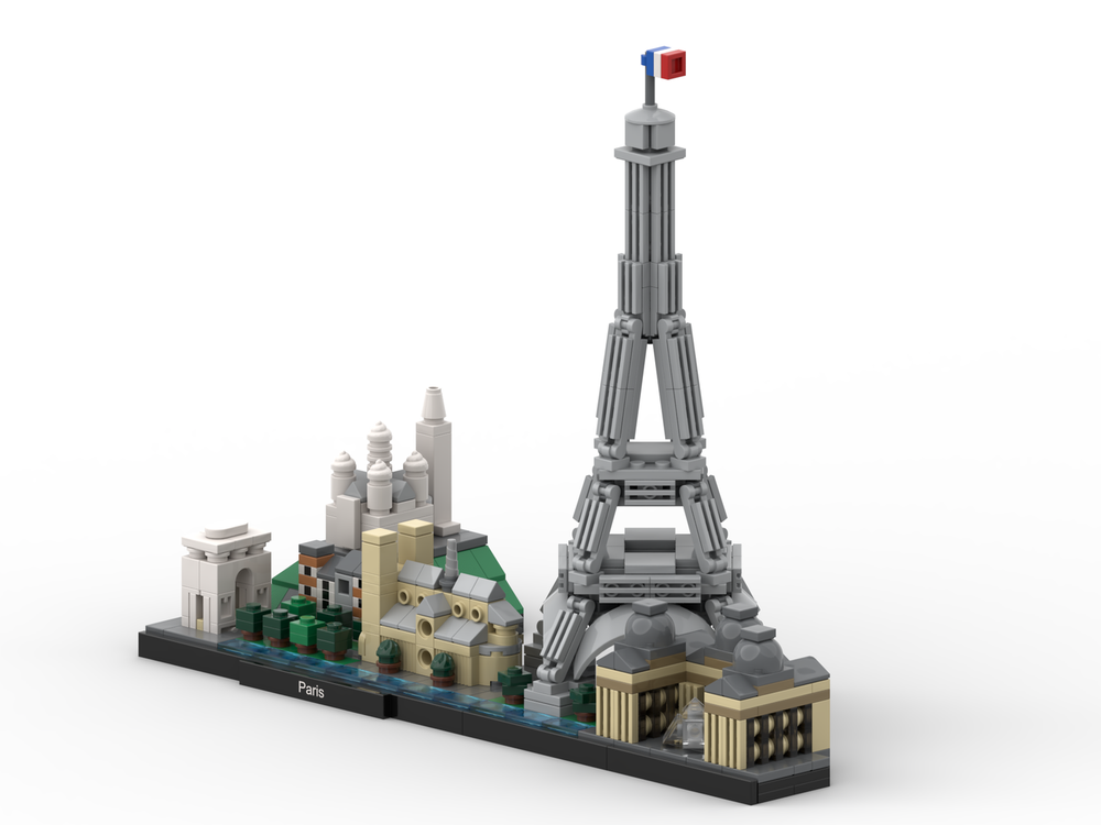 Lego Paris Skyline MOD