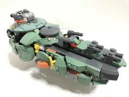Alternate model of Overwatch 75976 Wrecking Ball - Spaceship - Designed By Ken_He_MOC