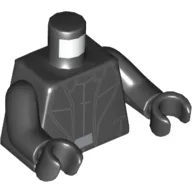 Torso, Jacket over Shirt Print (General Hux), Black Arms and Hands / Black