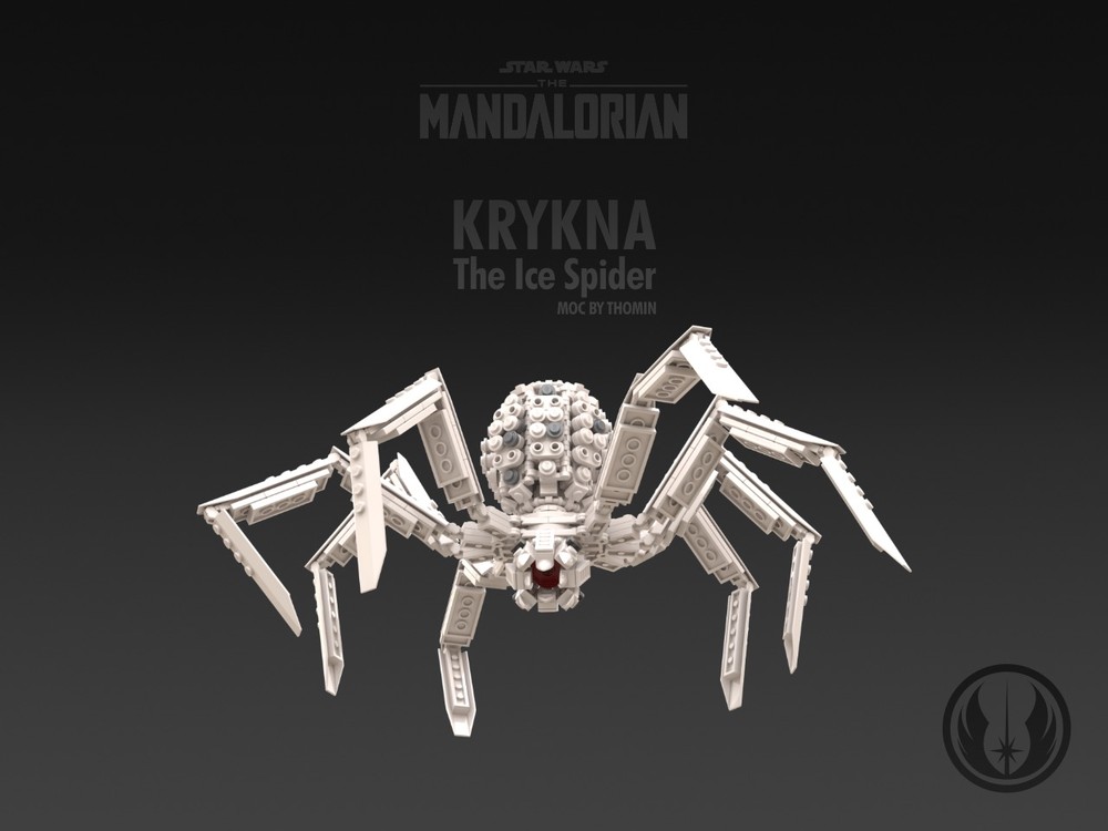 Lego Krykna - The ice spider from "The Mandalorian" - Version 2