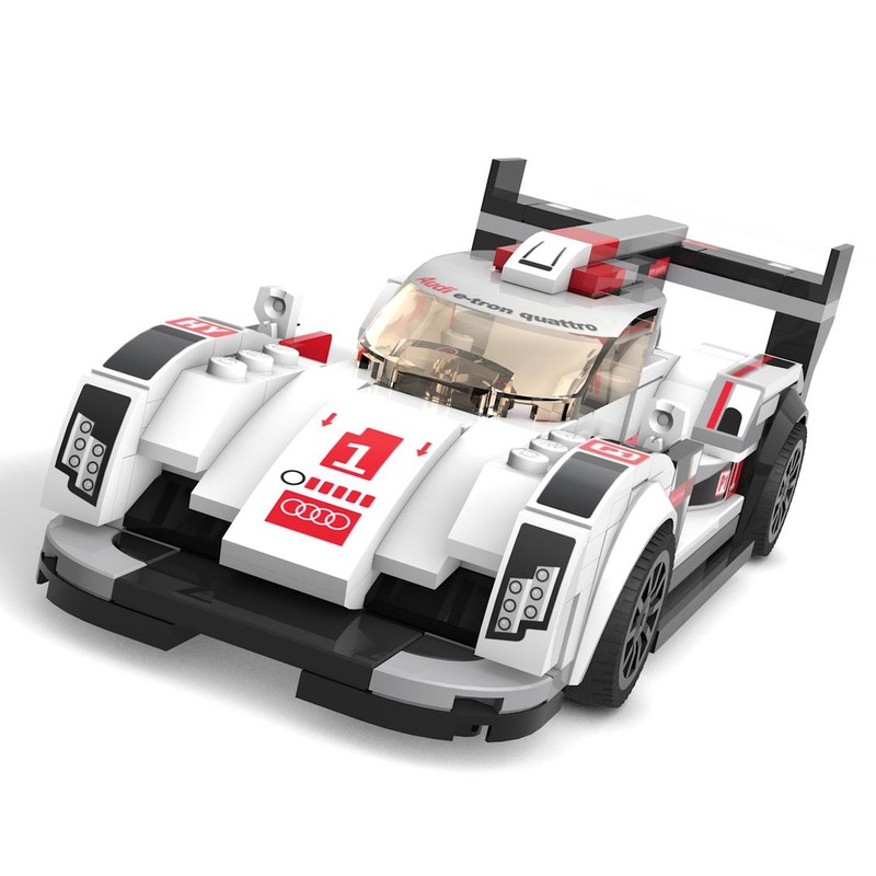 Lego Audi R18 e-tron quattro in 8 Stud Wide Style