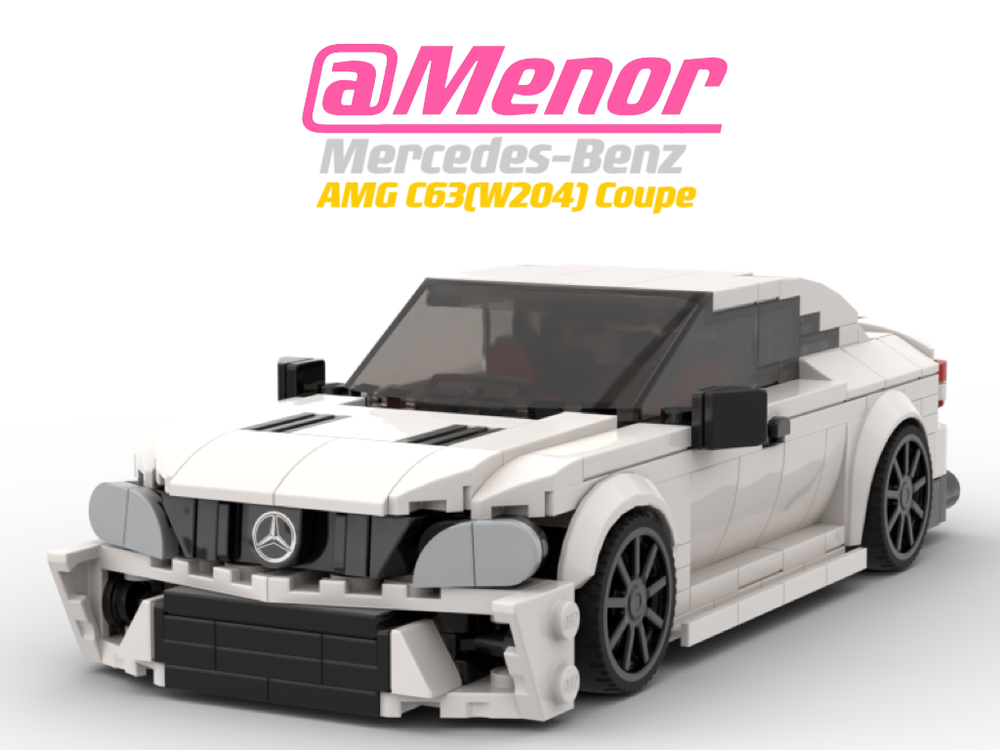 Lego Mercedes Benz AMG C63(W204) Coupe
