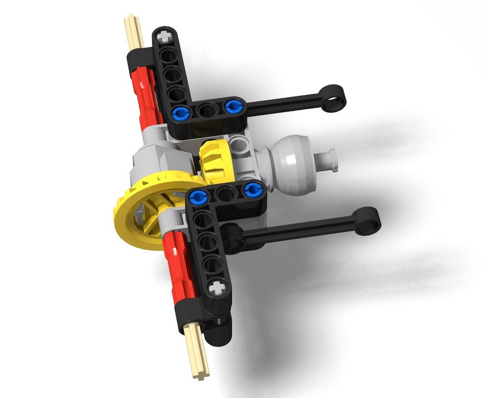 Lego buggy axle with new dif