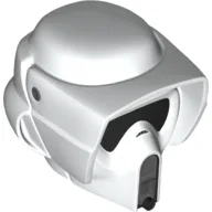 Large Figure Head Scout Trooper Helmet / White