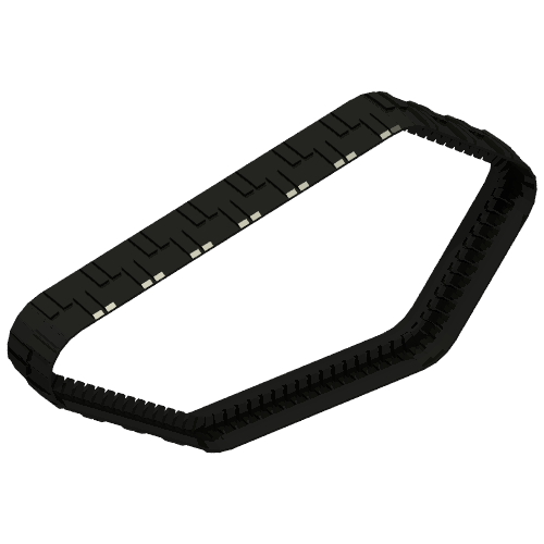 Lego Tread Technic Large, 16 studs D. x 2 studs W. (CyberMaster)