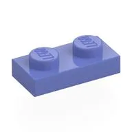 Plate 1 x 2 / Blue Violet