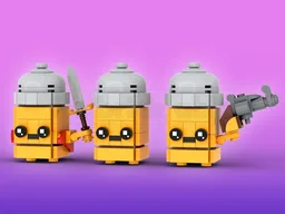 Bullet Kin Brickheadz LEGO MOC - Enter the Gungeon