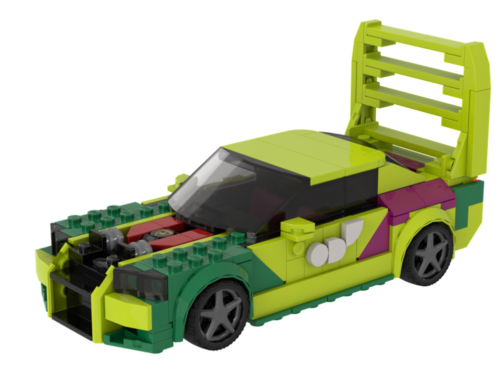 Lego Wingo inspired Nissan Skyline GT-R R34