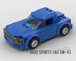 8402 Sports Car 6-Wide Modification V3