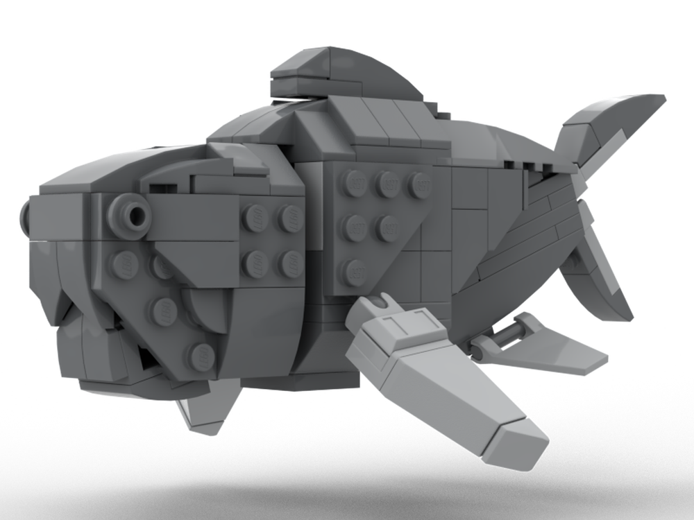 Lego Dunkleosteus (Modification of "Chunkleosteus"