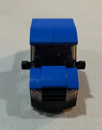 Small blue pickup