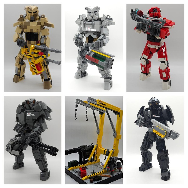 Lego Fallout: All Power Armor sets + Station Bundle