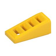 Lego Brick Sloped 18° 2 x 1 x 2/3 with 4 Slots / Grate / Yellow