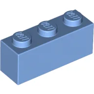 Brick 1 x 3 / Medium Blue