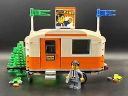 Toy Corolla E20 & Trailer