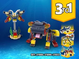 3 TO 1 Frog and moth Alternative Build | Build from set 31090 + 31088 + 31102