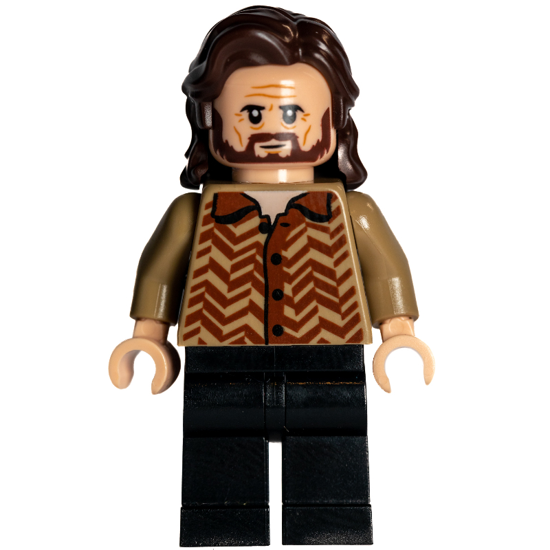 Lego Sirius Black, Dark Tan Sweater