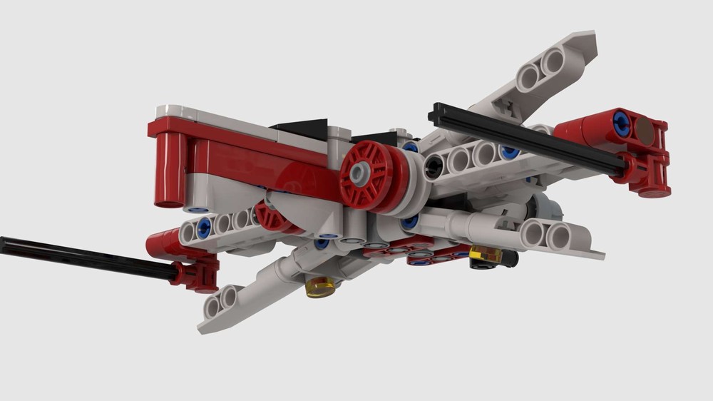 Lego TECHNIC mini ARC-170 starfighter Enhanced version