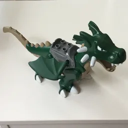 Duplo Dragon Large with Tan Underside / Dark Green
