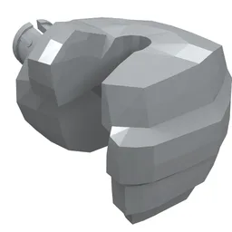 Hand Hulk - Left / Light Bluish Gray