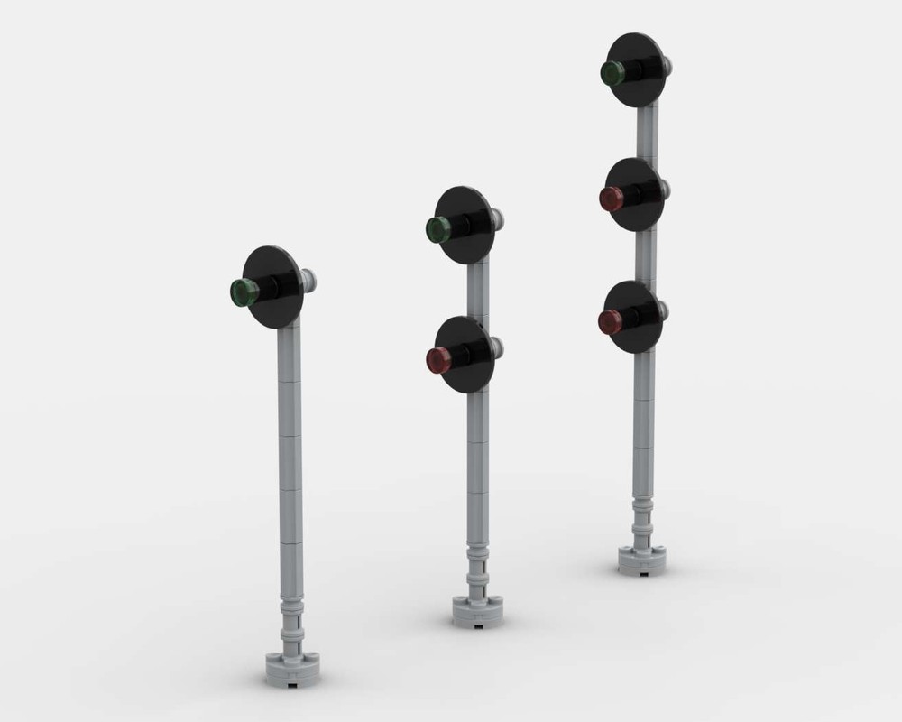 Lego Searchlight Signals