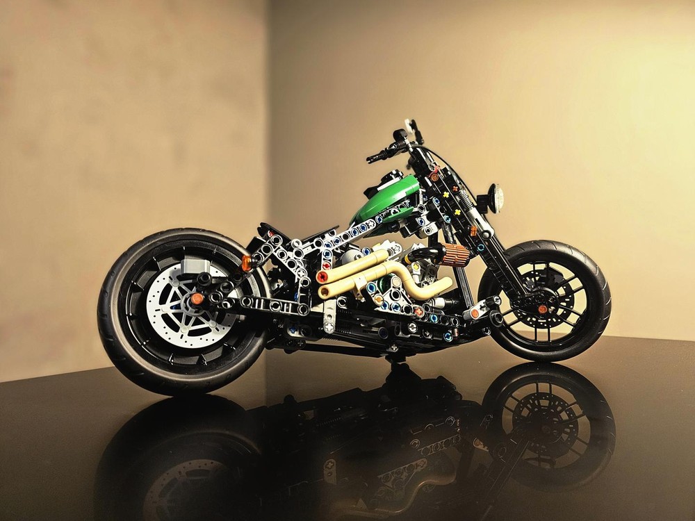 Lego Custom Harley Chopper