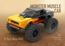 8 Stud - Monster Muscle Car