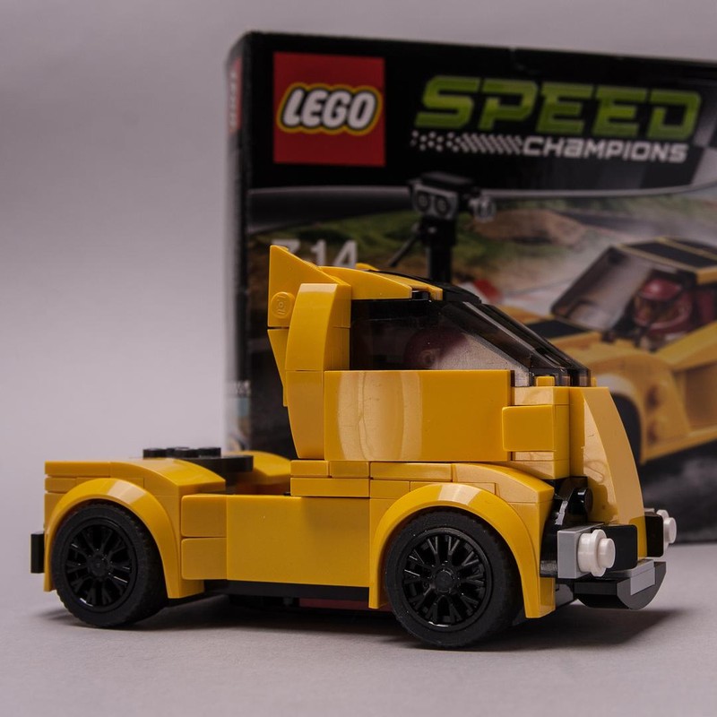 Lego 75870 Yellow Cat Truck