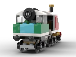 30584 - Winter Christmas Train (Long Type)