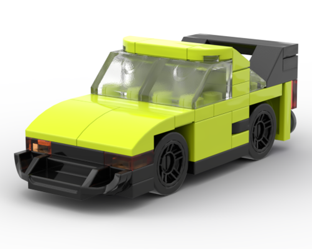 Lego 4 Stud Wide Custom 1986 Toyota Supra
