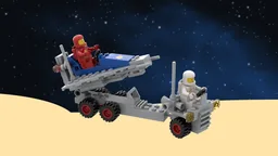 Classic Space Reimagined: Space Probe Launcher 6870