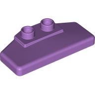 Lego Duplo Rear Spoiler 2 x 4 x 1 / 2 [Plain] / Medium Lavender