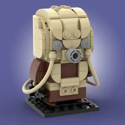 Zuckuss Bounty Hunter from The Empire Strikes Back Brickheadz