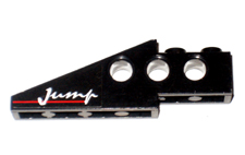 Lego Technic Slope 6 x 1 x 1 2/3 with 'Jump' and Red Line Pattern Right (Sticker) - Set 8414