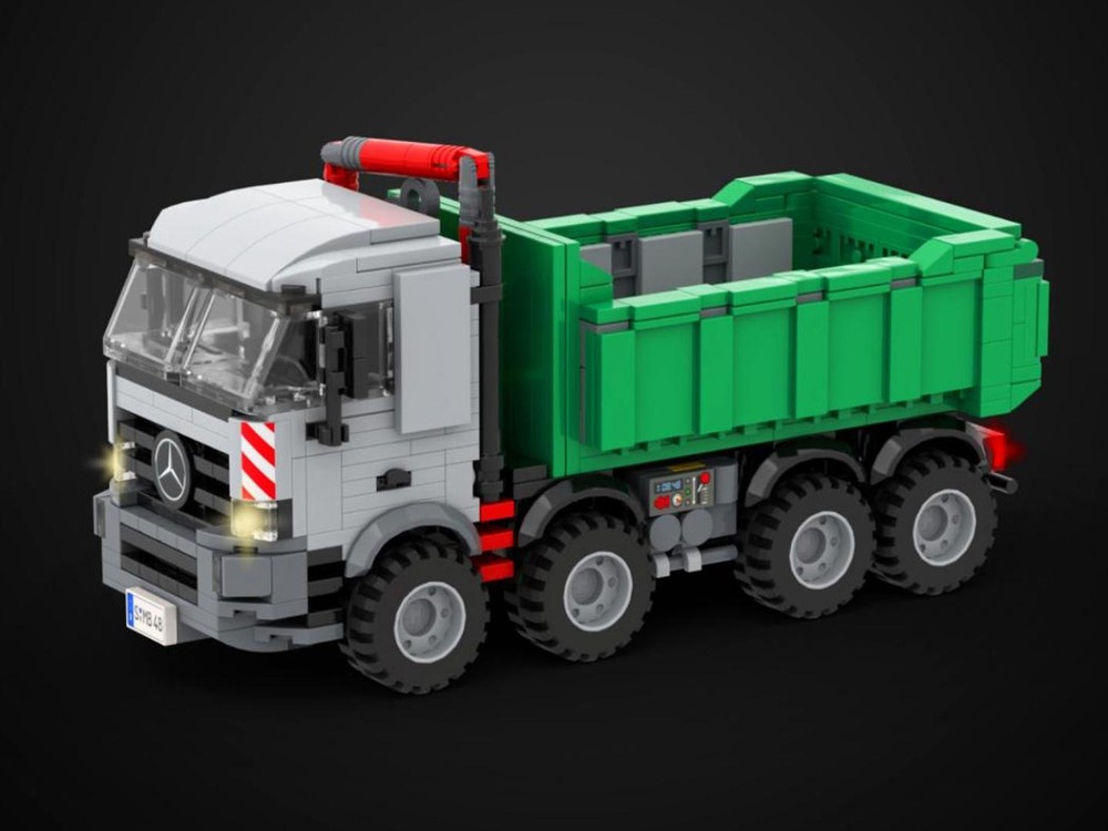 Lego Mercedes-Benz Actros 8x4 Truck – Heavy Duty Construction Hauler
