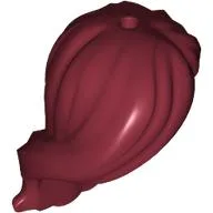 Hair Long, Wavy Across Face / Dark Red