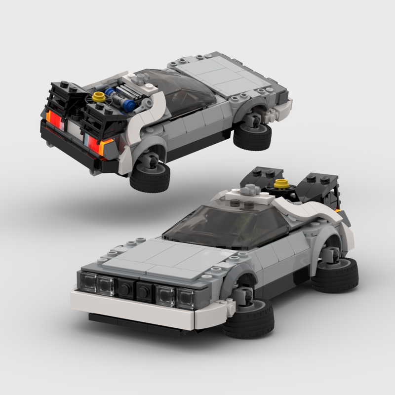 Lego DeLorean Time Machine