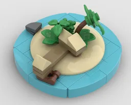 Micro tropical island