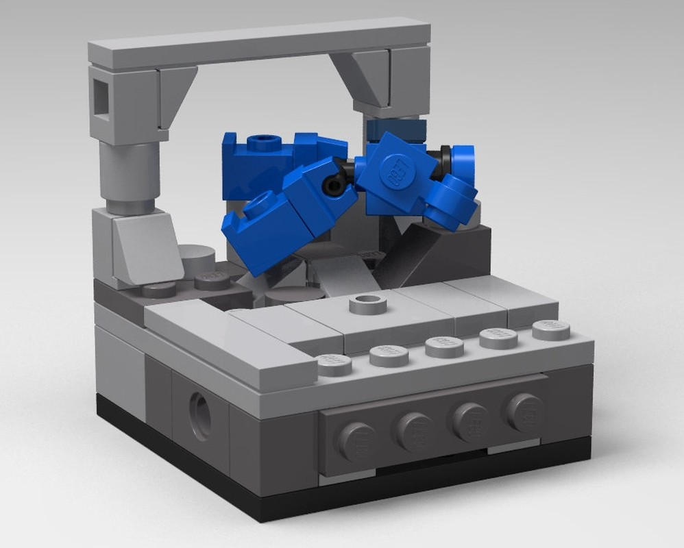 Lego D&D Plate 1 Spacemarine v1