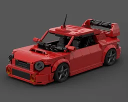 Subaru Impreza WRX STI (Bugeye) – V3 Red
