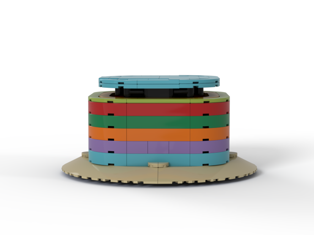 Lego Display Stand with a Turntable
