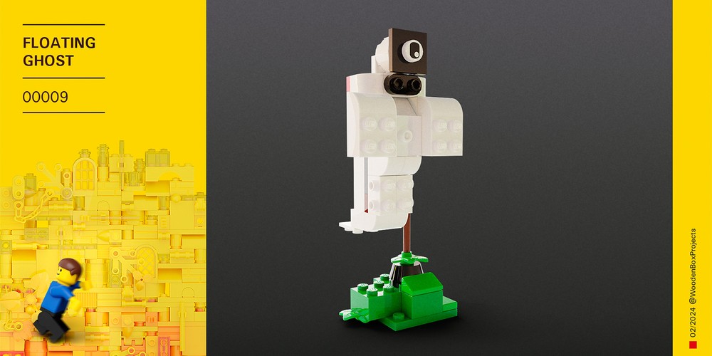Lego Floating Ghost